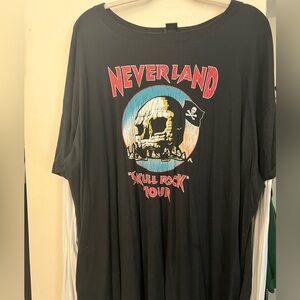 Disney Black T-Shirt Dress